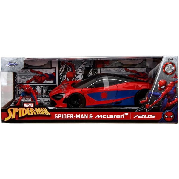Simba Marvel Auto McLaren 720S scala 1:24
