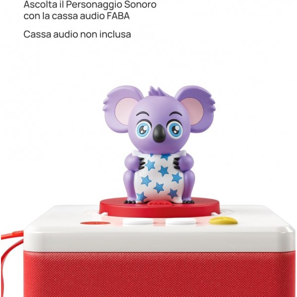 Personaggio Sonoro Faba Bianca Notte per Raccontastorie