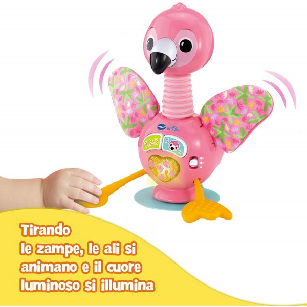 VTech Fenny Tira e Gioca Fenicottero Interattivo