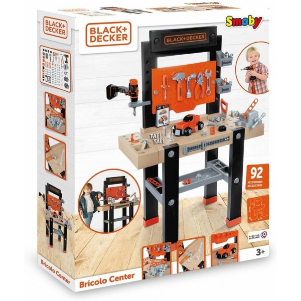 Banco Lavoro Smoby Black + Decker Briciolo Center