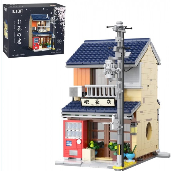 CaDa Japanese Tea House -Blocchi da costruzione 1200 pezzi