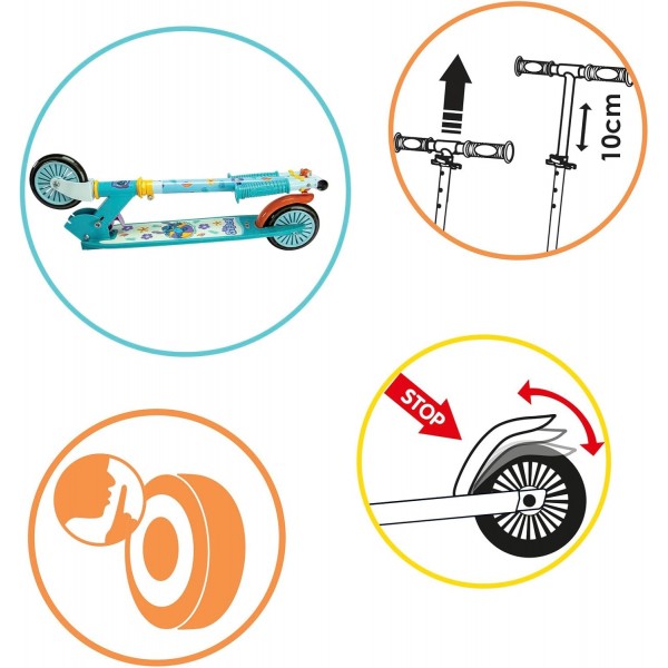 Smoby Monopattino 2 ruote Stitch + 5 Anni