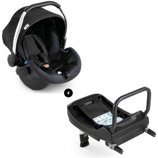 Seggiolino Auto Hauck Comfort Fix Black + Base Isofix