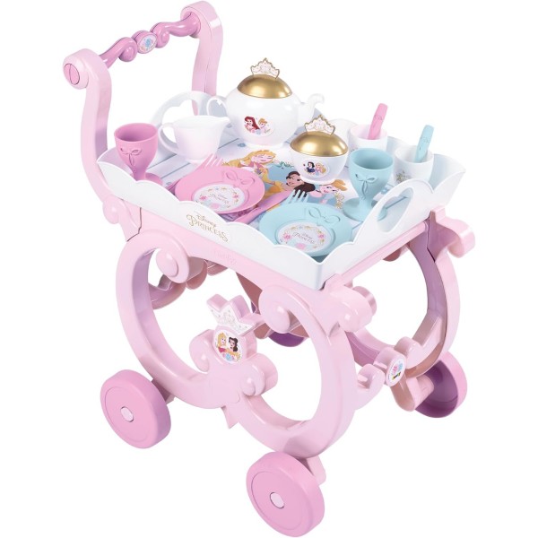 Smoby - Disney Princess carrello del tè +3 anni