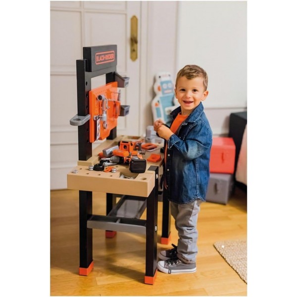 Banco Lavoro Smoby Black + Decker Briciolo Center