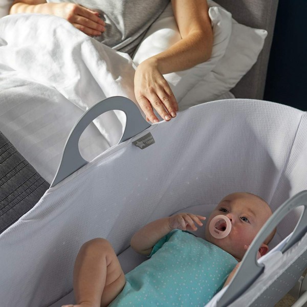 Cesta Tommee Tippee Sleepee con Base Basculante Grigio