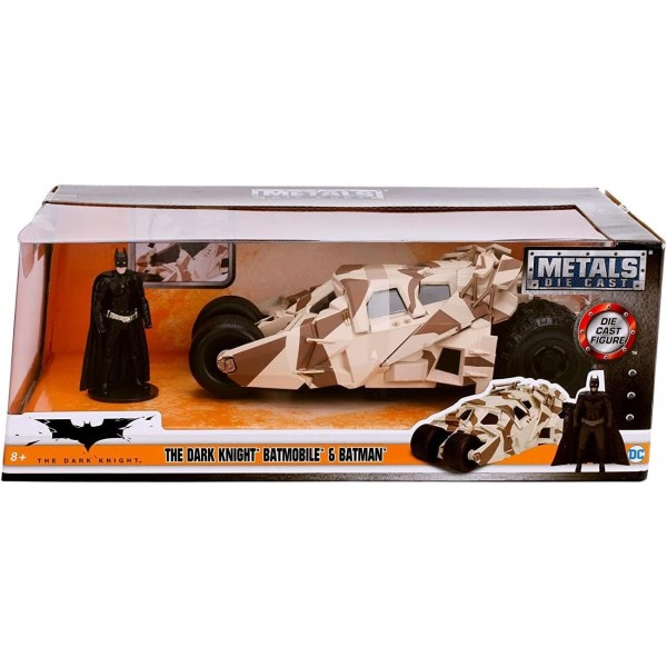 Jada Toys Batmobile Metallo Camouflage 1:24 2008 Il Cavaliere Oscuro
