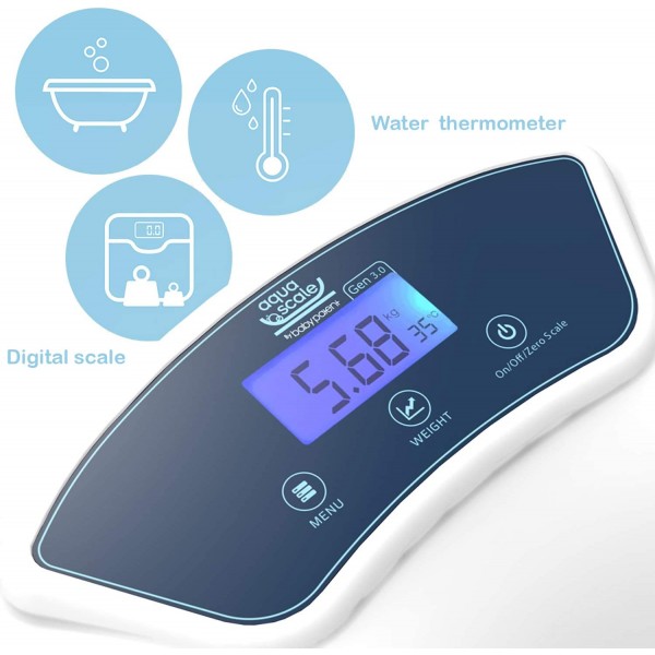 Vaschetta Digitale AquaScale by Baby Patent 3 in 1