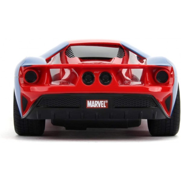 Macchinina Radiocomandata Jada Toys Marvel Spiderman 2017 Ford GT