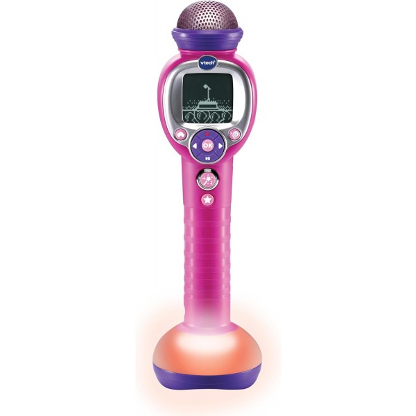 VTech Kidi SuperStar Moov-Microfono Karaoke con Tecnologia Magic Voice 6+anni
