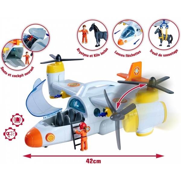 Aereo di Soccorso Simba Sam Il Pompiere