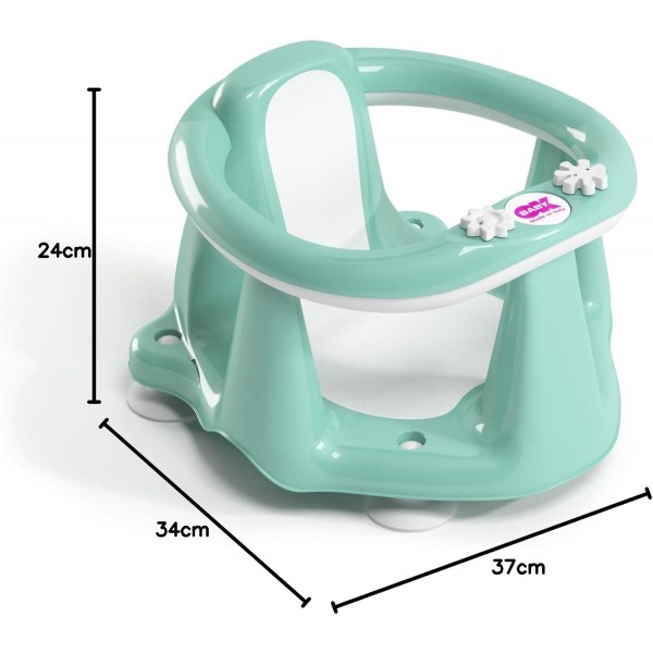 Seduta per Bagnetto Okbaby Flipper Evolution Azzurro 15 (Verde Acqua)