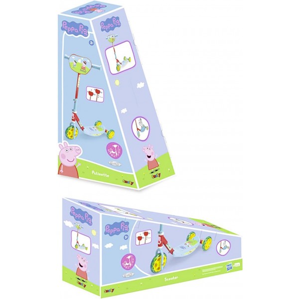 Monopattino a Tre Ruote Smoby Peppa Pig