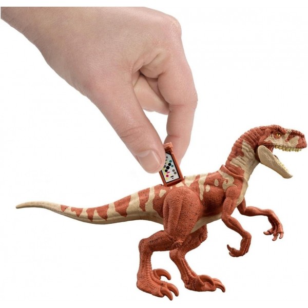 Dinosauro Mattel Jurassic World Attacco Giurassico Atrociraptor