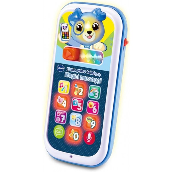 VTech Il mio primo telefono - Magici messaggi - Blu 9-36 mesi