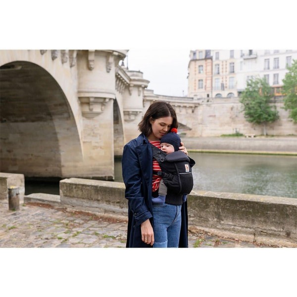 Ergobaby Marsupio Adapt 2.0 Soft Flex Mesh Onyx Black
