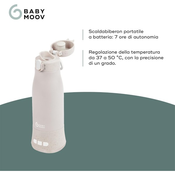 Babymoov Scaldabiberon Moov & Feed Mineral Beige