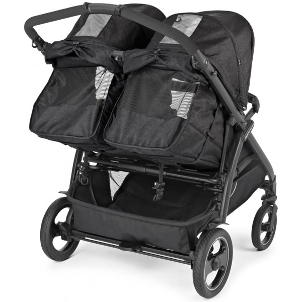 Passeggino Gemellare Peg Perego Book For Two Ardesia