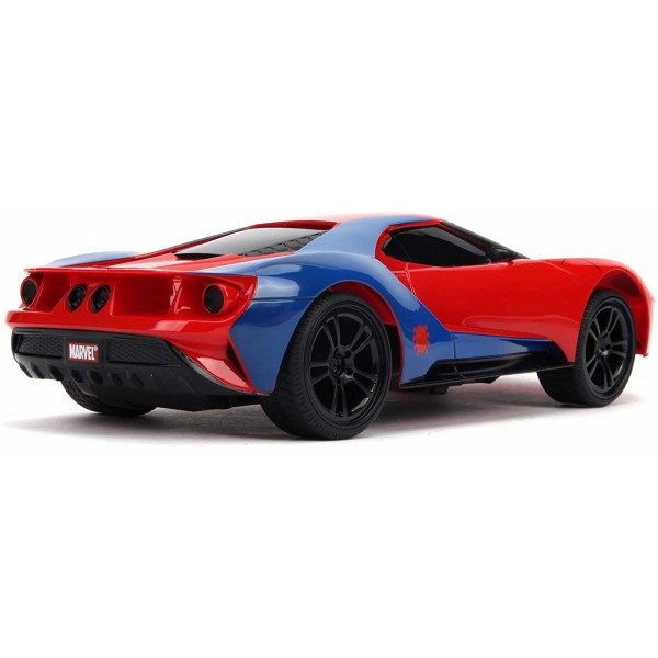 Macchinina Radiocomandata Jada Toys Marvel Spiderman 2017 Ford GT