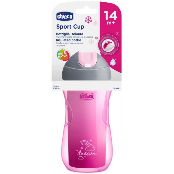Tazza Chicco Sport Rosa 14m+