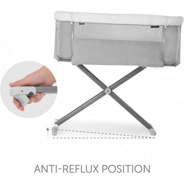 Culla Co-Sleeping Hauck Face To Me 2 Melange Grey