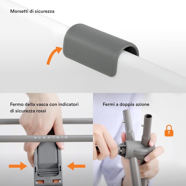 Supporto per Stokke Flexi Bath Grigio