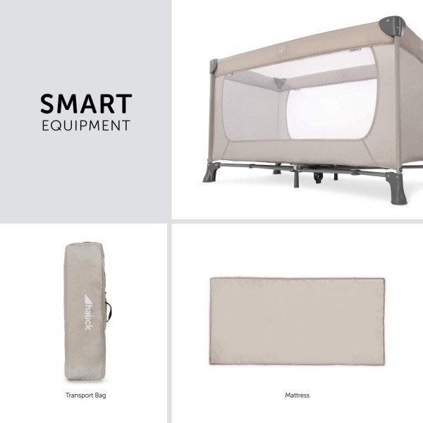 Lettino da Campeggio Hauck Dream N Play Beige