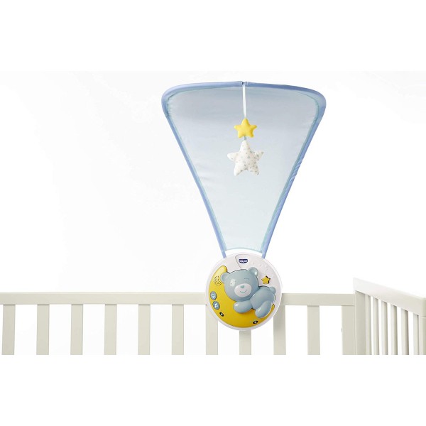Giostrina con Proiettore Chicco Next2Moon Azzurro