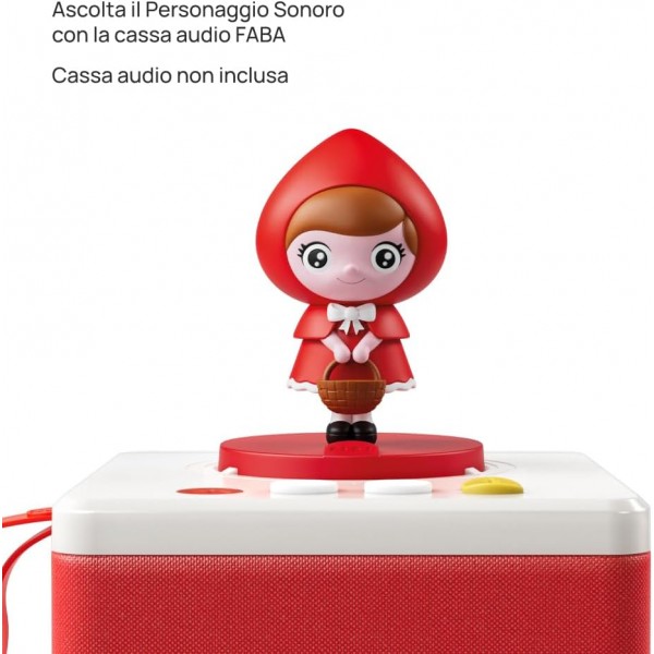 Personaggio Sonoro Faba Cappuccetto Rosso per Raccontastorie