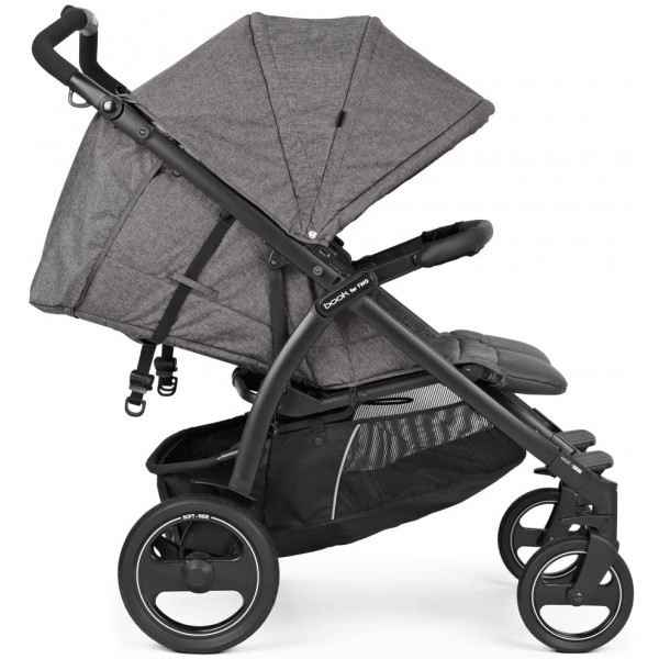 Passeggino Gemellare Peg Perego Book For Two Quarz