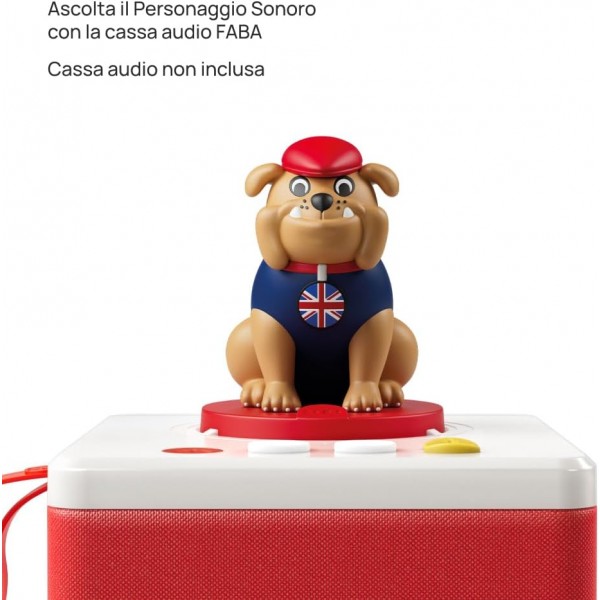 Personaggio Sonoro Faba Happy English per Raccontastorie