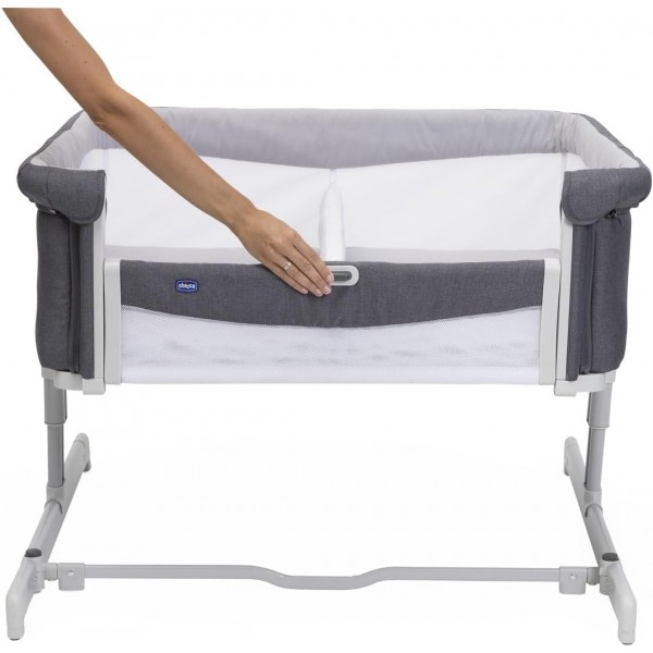 Culla Chicco Next2Me Twins Magnet Grey