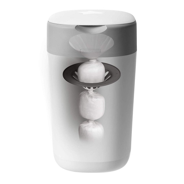 Contenitore per Pannolini Tommee Tippee Sangenic Twist & Click Bianco
