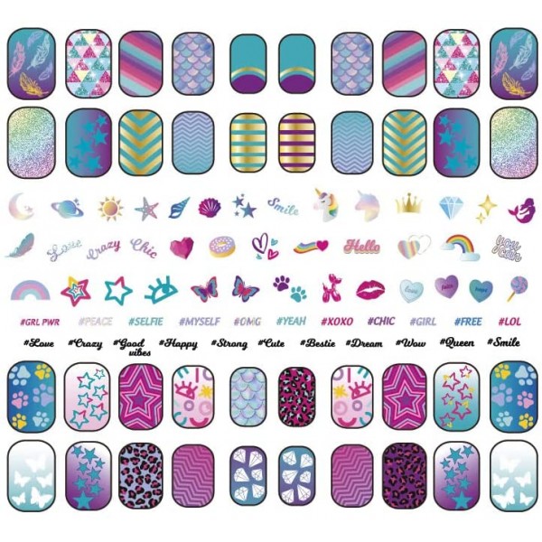 Gioco Clementoni Crazy Chic Shiny Nails