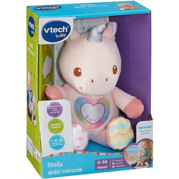VTech Stella Dolci Coccole Peluche Interattivo 0-36 mesi