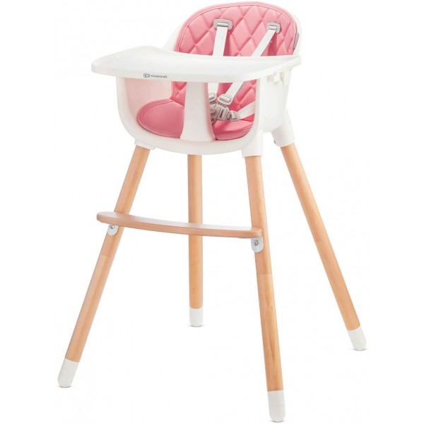 Seggiolone Pappa Kinderkraft Sienna Rosa