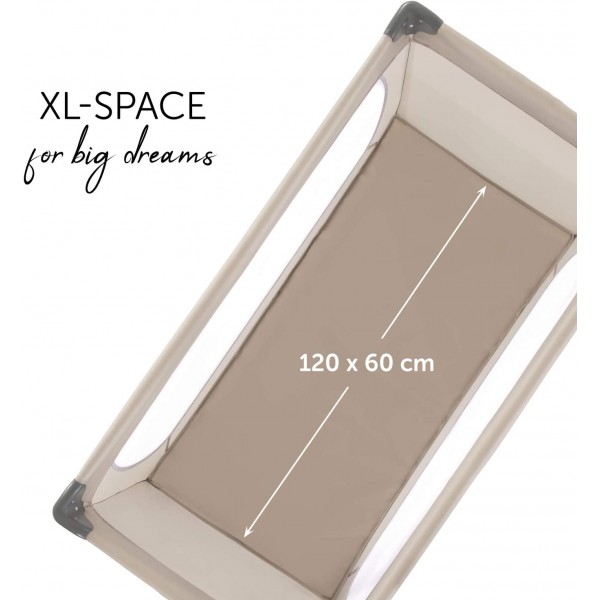 Lettino da Campeggio Hauck Dream N Play Beige