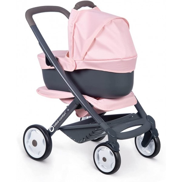 Passeggino e Carrozzina per Bambole Smoby B&eacute;b&eacute; Confort 3 in 1 Rosa