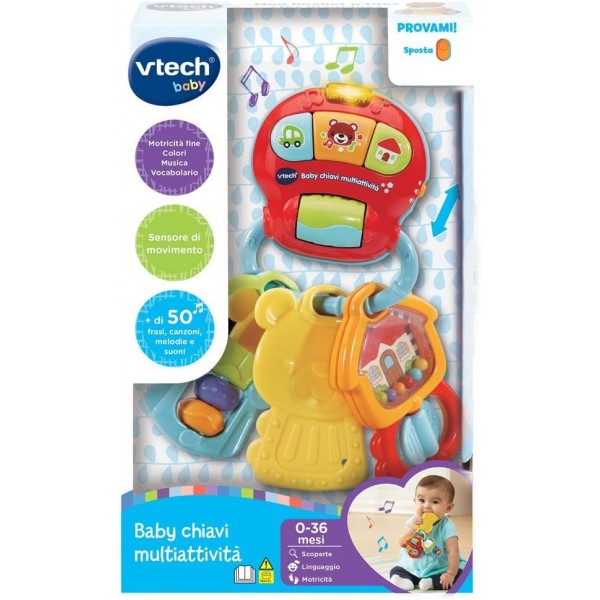 VTech Le Mie Prime Chiavi 3 in 1 0-36 mesi