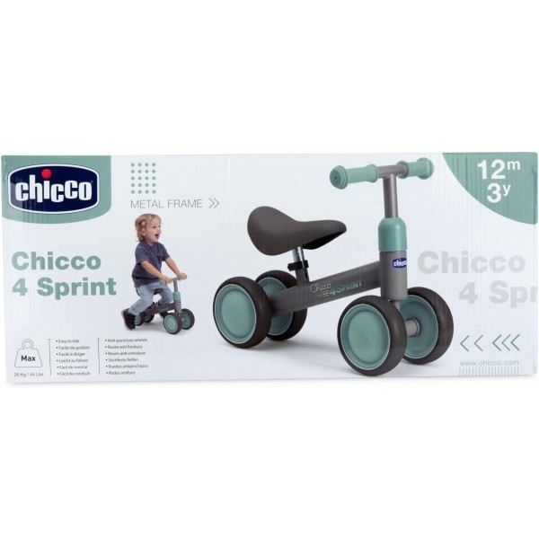 Cavalcabile Bici 4 Ruote Chicco Pastello