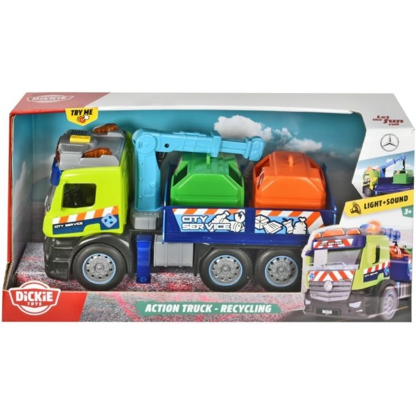 Camion Ecologico Dickie Toys by Simba Action Truck - Recycling