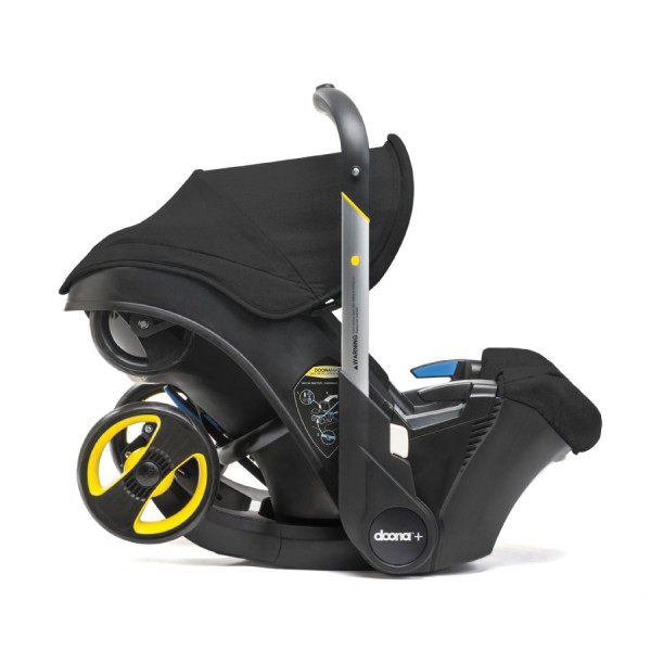 Seggiolino Auto Passeggino Doona 2 in 1 Gruppo 0+ Black Night