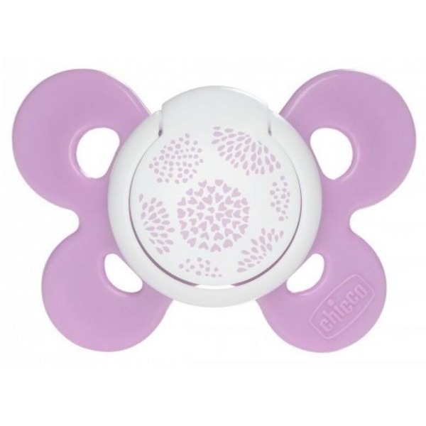 Succhietto Chicco Physio Forma Silicone Lilla 6-16m