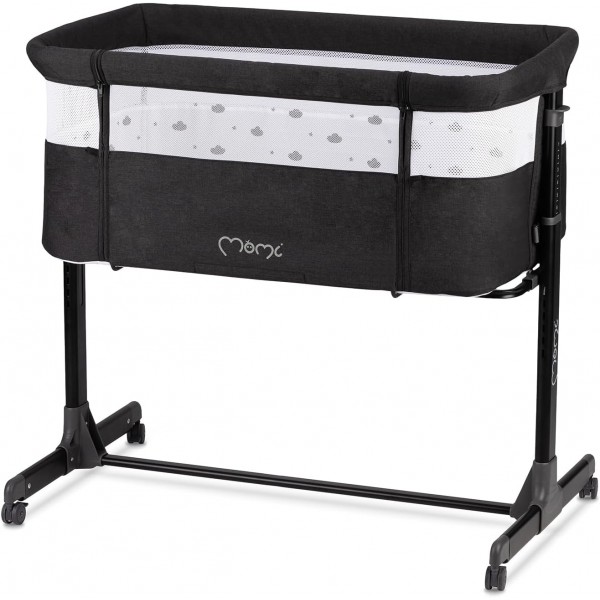 Culla Co-Sleeping MoMi Revo Grigio Scuro