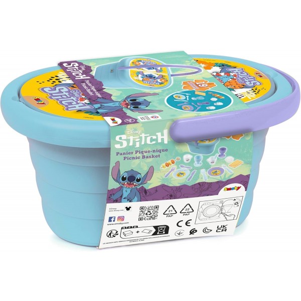 Smoby - Cestino da picnic Stitch +3anni