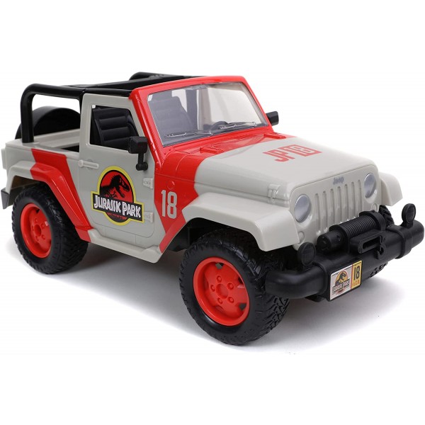 Macchinina Radiocomandata Jada Toys Jurassic World Jeep Wrangler