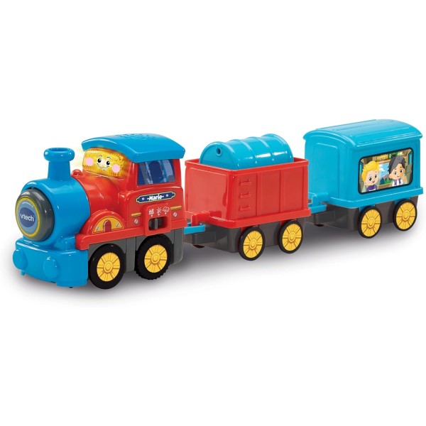 VTech Vroom Vroom Go - Avventure in Treno, Pista Trenino Elettrico con Ostacoli 1-5 anni