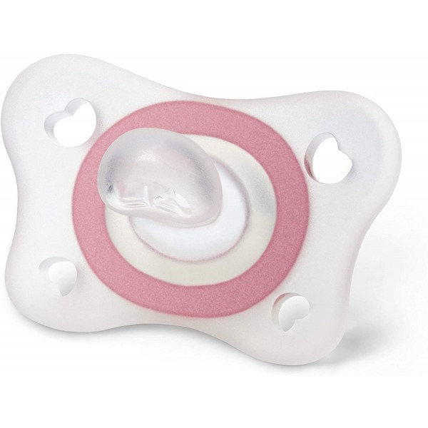Gommottino Chicco PhysioForma 2-6m Silicone 2pz Bimba