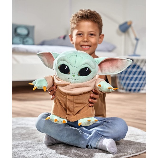 Peluche Simba Star Wars The Mandalorian The Child Baby Yoda 30 cm.
