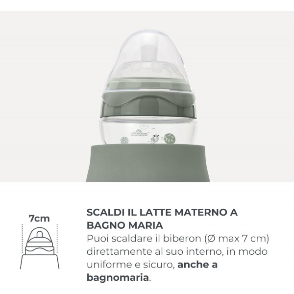 Nuvita Bollitore Scalda Latte Portatile Wireless 500ml 